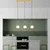 Opviq Luster Mudoni-Mr-939-1, 70x15x136cm, IP20, Belo-zlatne boje