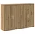 Kreveta 2 pcs Umjetnički hrast 60 x 31 x 84 cm