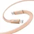 TB Kabel USB-C v USB-C 1m, ploščati, breskev