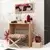 Hanah home Polica 80x82x30cm Hrast