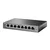 TP-LINK Switch TL-SG108PE Gigabit/8xRJ45/10/100/1000Mbps/eSmart/4x PoE/Desktop metalno kuciste crni
