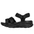 Skechers Ženske sandale DLux Walker Sandal-Sea-Scape, 119826-BBK, Crne