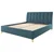 Hom`in OBLAZINJENA POSTELJA 160 cm x 200 cm , tekstil modra