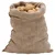 Jutene vreće 5 kom 60 x 105 cm 100% juta 220 g/m2