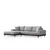 Atelier del Sofa Ugaona garnitura Eti 98x78x170cm Siva
