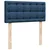 Vidaxl Box spring postelja z vzmetnico modra 80x200 cm blago