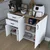 Hanah Home Multifunkcionalna komoda, Bela