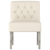 Niska stolica platnena s gumbima