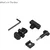 SmallRig Quick Release Adapter Support with Cold Shoe Mount and mini Ball Head for DJI Osmo Action 6