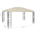 vidaXL Paviljon 3x4 m krem