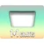 LED plafonsko svetlo LED/18W/230V 4000K 21,4x,21,4 cm bela