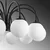 Opviq Luster Sferis-13940, Crni
