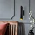 Opviq Cut 11820 Zidna lampa, Crna