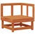 Sekcionalna sofa Vosak Smeđa 183 x 61 x 62 cm Masivna borovina