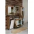 Ceramica Lux Polica za kupatilo Tara Hrast, 40x190