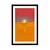 Plakat s paspartujem živopisan preplet - 20x30 black