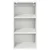 Vidaxl Viseča omarica Bela 40 x 29,5 x 80 cm Konstruiran les