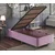 Hanah home Krevet Pinky 90x38x190cm Crni