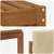 Set vanjskih sofa s jastukom 5 pcs Prirodna i bež
