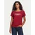 Guess Majica W6YI58 K5317 Temno rdeča Regular Fit