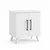 Hanah Home noćni ormarić Lumen, 51,5 cm, beli