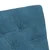 Blagovačke stolice s kotačima 2 pcs Plava 58 x 67 x 97 cm