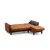 Atelier del Sofa Set Ugaona garnitura i fotelja Polya L Bronzani