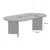 Hanah Home Klub sto Sable, 119x40x60cm, Braon