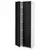 METOD Visoki element s policama, bela/Lerhyttan crno bajcovano, 80x37x200 cm