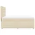 vidaXL vidaXL Box spring postelja z vzmetnico krem 140x200 cm blago, (21305899)