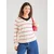 LEVIS  Pulover Petal rdeča/volneno bela