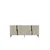 Hanah Home komoda Evva 150, 150 cm, antracit / zlatna / travertin