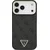 GUESS maskica za IPHONE 17 Pro Max kompatibilna s MagSafe (4G PU s trokutastim logotipom) zlatno-crna