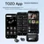 TOZO Bluetooth slušalice NC9, Crne