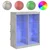Komoda s LED svjetlima siva boja betona 81x37x100 cm