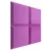 Akustični panel trapez 50 x 50 cm, debelina 5 cm, vijoličen
