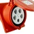 shumee Kotna CEE vtičnica 400V 32A/5P 83x90 mm VDE TP Electric