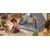 Kinder home Dečiji pamučni šator little stars, sivi sa zvezdama, 100% pamuk, sa mekom podlogom za punjenjem, jastukom i led svetlima ( JW