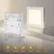 Aigostar - LED plafonsko nadgradno svetlo, 9W, 230V, 4000K, 12,2x12,2 cm, bela