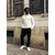 DAN FOX APPAREL Pulover Leart off-bela