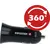 SWISSTEN Auto Punjač 2.4A 2xUSB Micro (Crna)