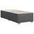 vidaXL Box spring postelja z vzmetnico temno siva 90x200 cm blago