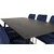 Venture Design Jedilna miza in stol komplet Dipp 75x180x90 cm črna modra