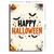 WallXpert slika na platnu 70100HALC-016, natpis Happy Halloween sa slepim miševima i zvezdicama, 70 x 100 cm