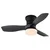 Globo 03669 - Prigušiva stropni ventilator IRWIN LED/15W/230V 2700-6500K crna+daljinski upravljač