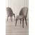 Hanah Home Set stolica Ritim, 44x96x42 cm, 4 komada, Braon-smeđe