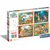 Winnie the Pooh 4v1 Puzzle (12+16+20+24 kosov)