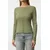 Trendyol Milla ženska bluza Twoaw25Bz00030, maslinasta