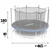 Trampolin 465cm Neo-Sport 15W241