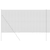Zavarena žičana ograda Siva